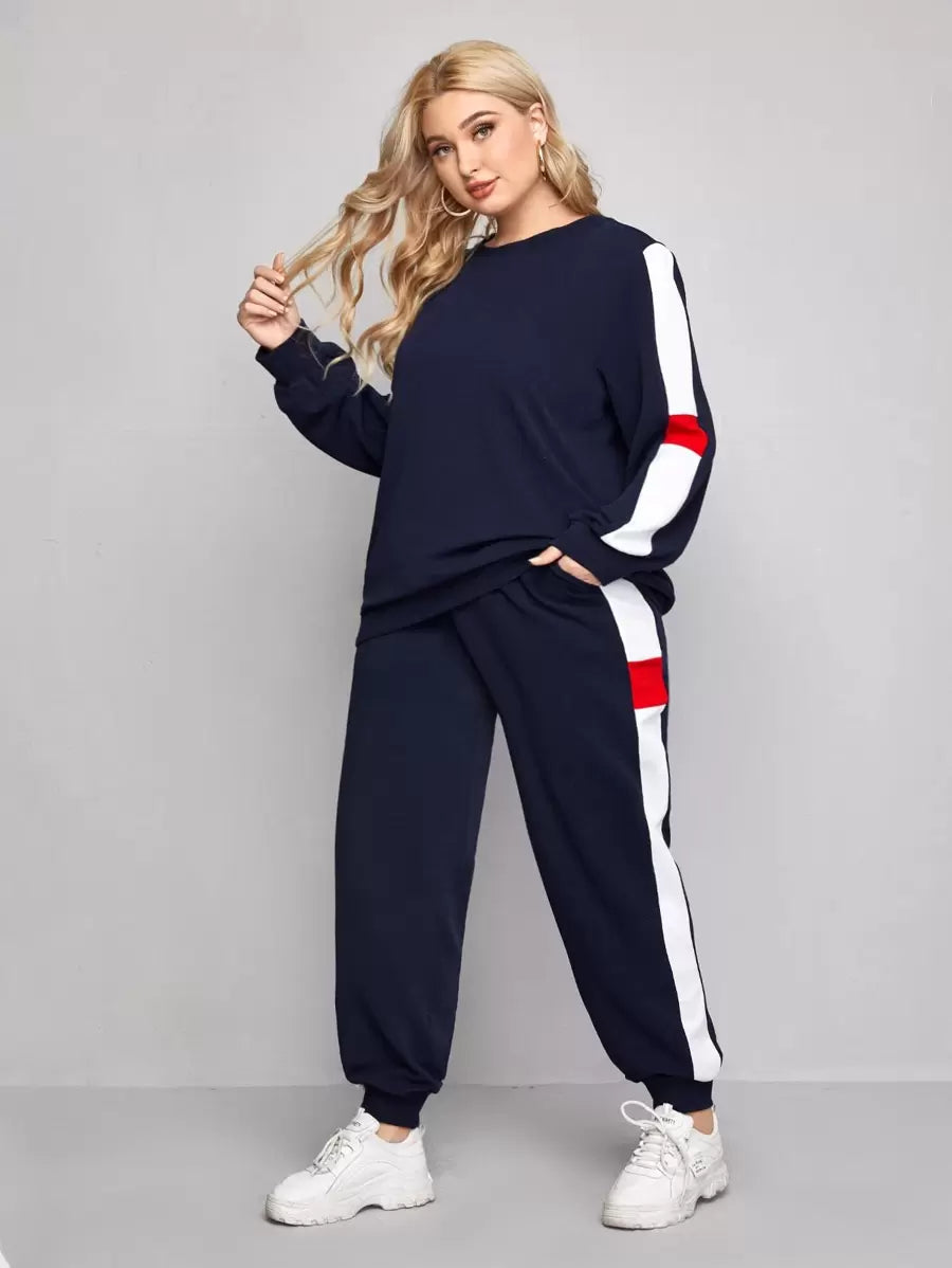 Clara – Ensemble de Jogging Grande Taille avec Poches - Tout Pour Vous
