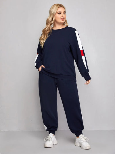 Clara – Ensemble de Jogging Grande Taille avec Poches - Tout Pour Vous