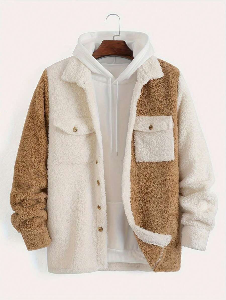 Tom – Veste Polaire Bicolore Homme - Tout Pour Vous