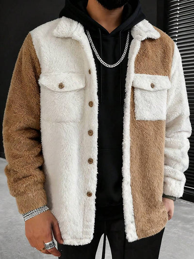 Tom – Veste Polaire Bicolore Homme - Tout Pour Vous