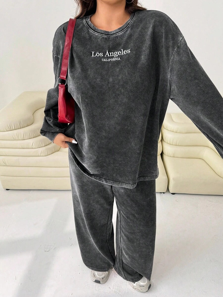 Sarah – Ensemble 2 Pièces Grande Taille Décontracté - Tout Pour Vous