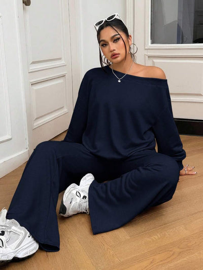 Janine 2 Pièces Grande Taille à Capuche et Jogging - Tout Pour Vous