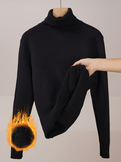 Wendy – Col roulé en polaire douillet