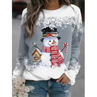 Snowy - Pull Bonhomme de Neige