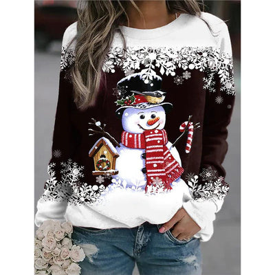 Snowy - Pull Bonhomme de Neige