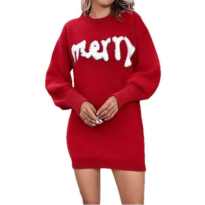 Merry - Robe pull en maille