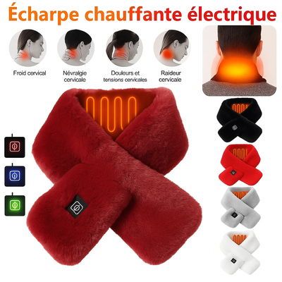 Alix - Écharpe Chauffante USB en Teddy - Tout Pour Vous