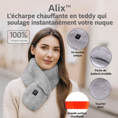 Alix - Écharpe Chauffante USB en Teddy - Tout Pour Vous