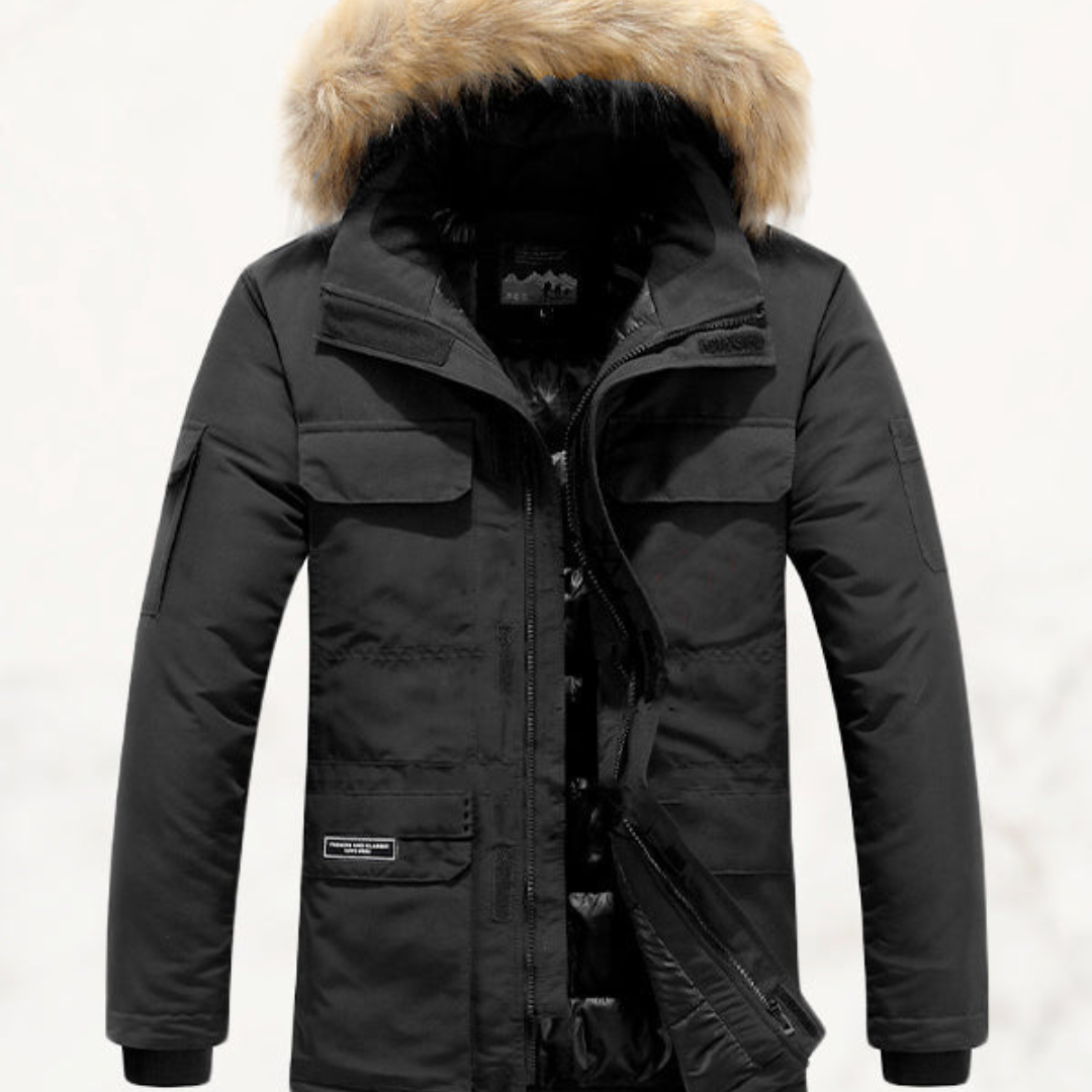 Alex - Parka Hiver Élégante en Tissu Résistant aux Intempéries - Tout Pour Vous