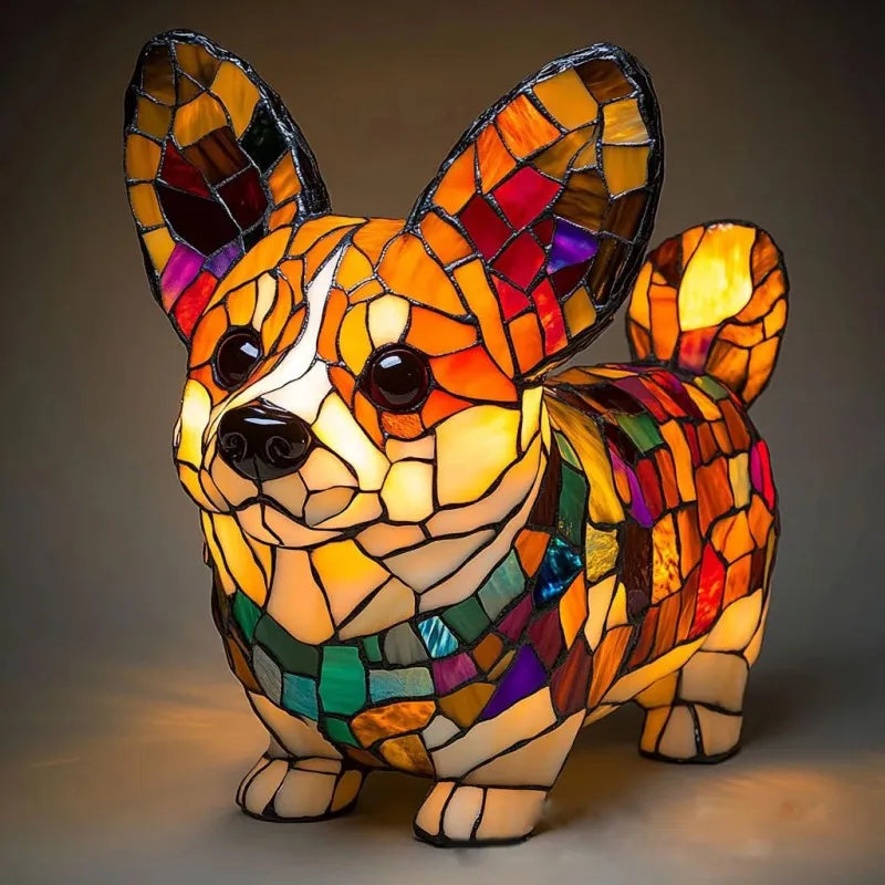 Pitchou – Corgi's Radiant Lamp
