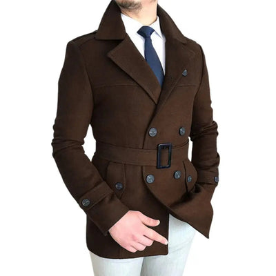 Olivier – Trench-coat en laine - Tout Pour Vous