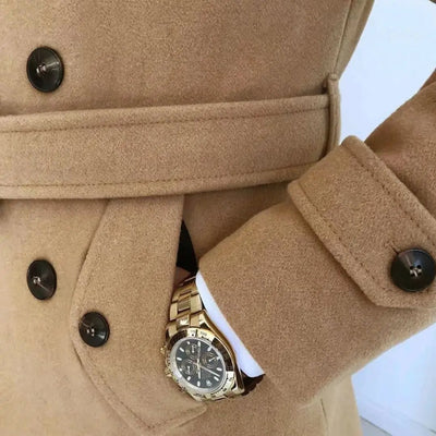 Olivier – Trench-coat en laine - Tout Pour Vous