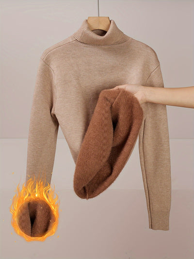 Wendy – Col roulé en polaire douillet