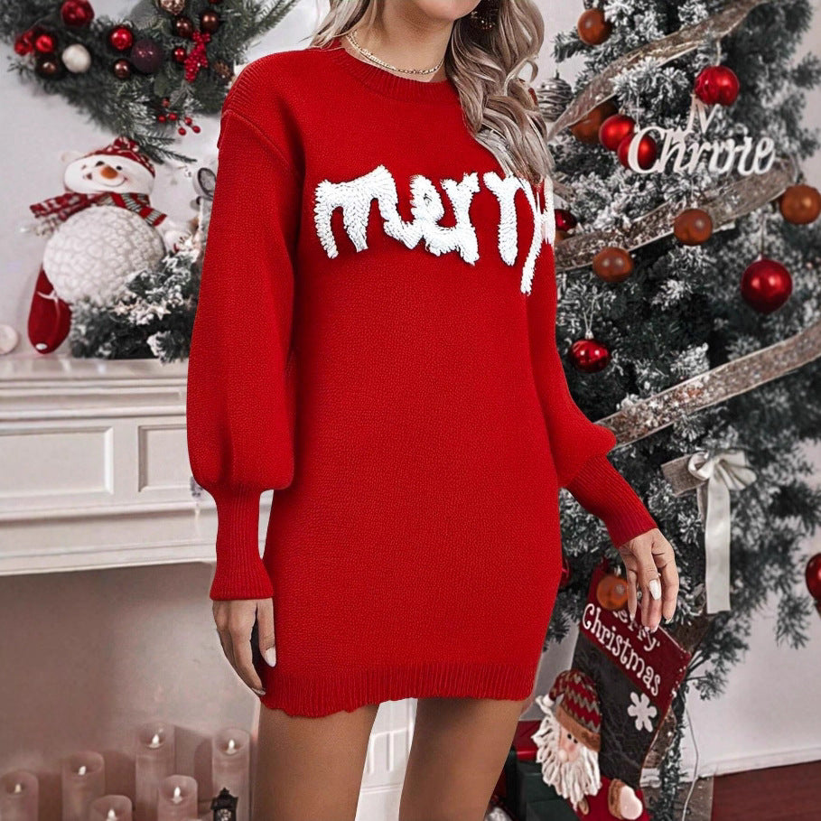Merry - Robe pull en maille