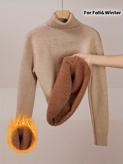Wendy – Col roulé en polaire douillet