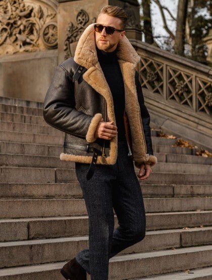 Maurice - Veste de style shearling - Tout Pour Vous