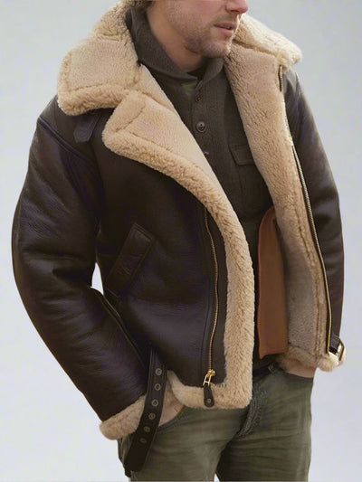 Maurice - Veste de style shearling - Tout Pour Vous